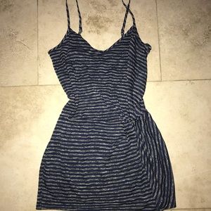 Blue/Gray fitted Tank top ‼️